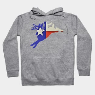 Texas Jackalope Cowboy Hoodie